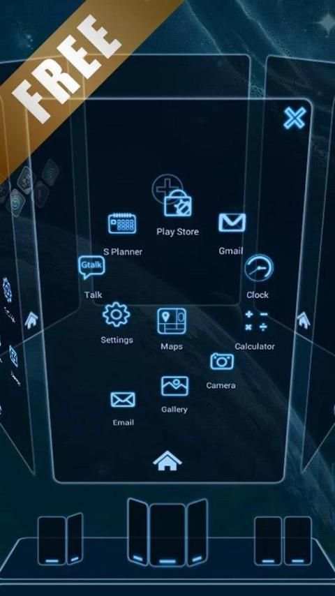 Future 3D Launcher & Locker 6 تصوير الشاشة