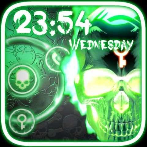 GO Locker FireSkull Free Gray screenshot 1