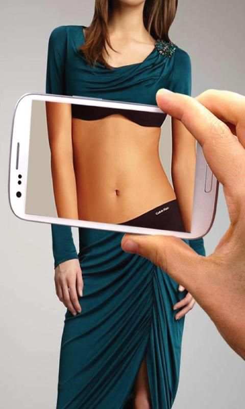 Xray Cloth Remover Scan Prank screenshot 2