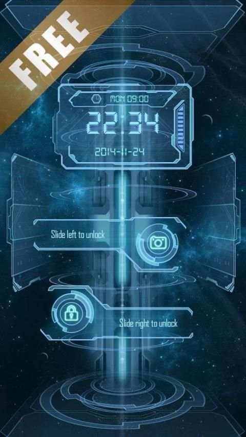 Future 3D Launcher & Locker 4 تصوير الشاشة