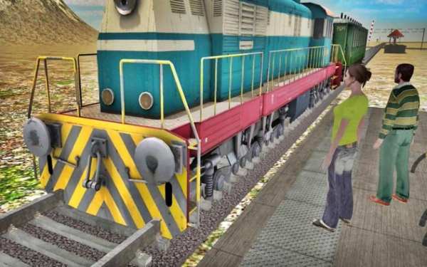 Train Drive Simulator 2016 स्क्रीनशॉट 4