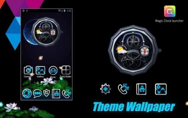 Magic Clock Launcher-Small screenshot 2