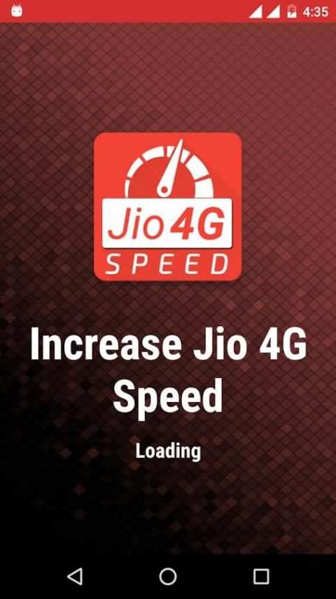Increase Jio 4G Speed Booster 3 تصوير الشاشة