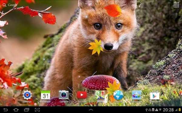 Autumn Live Wallpaper screenshot 4