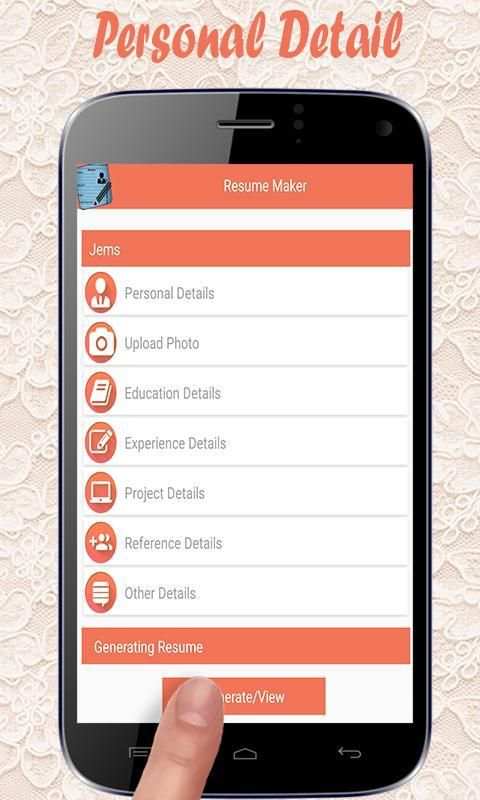 cv maker & resume maker screenshot 2