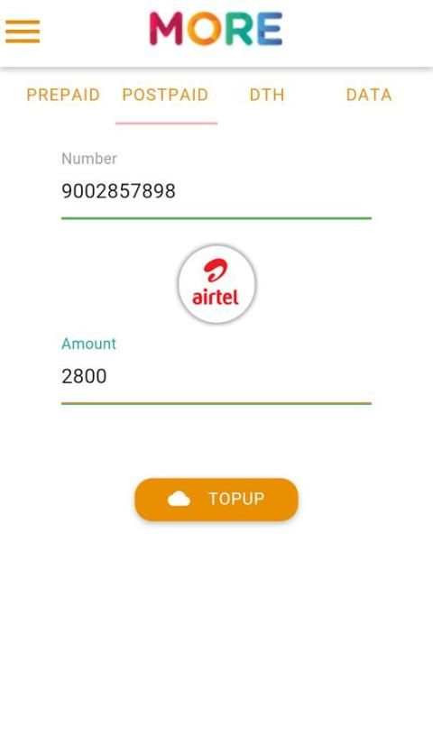 More TopUp स्क्रीनशॉट 4