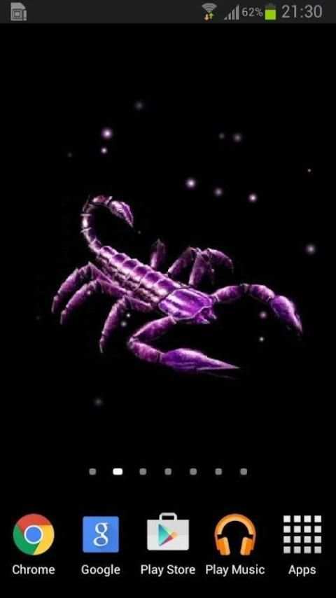 Scorpion Animated Wallpaper screenshot 8