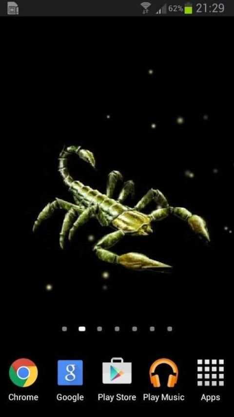 Scorpion Animated Wallpaper screenshot 5