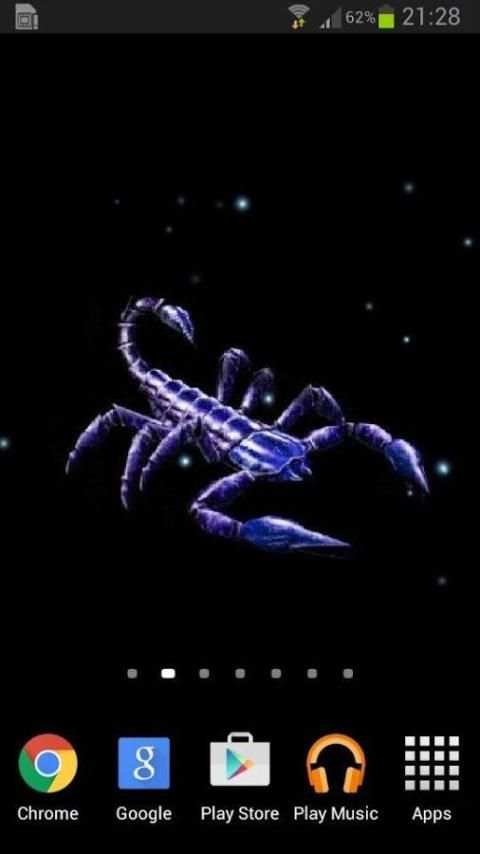Scorpion Animated Wallpaper screenshot 6