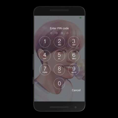 KPOP Lock screen скриншот 10