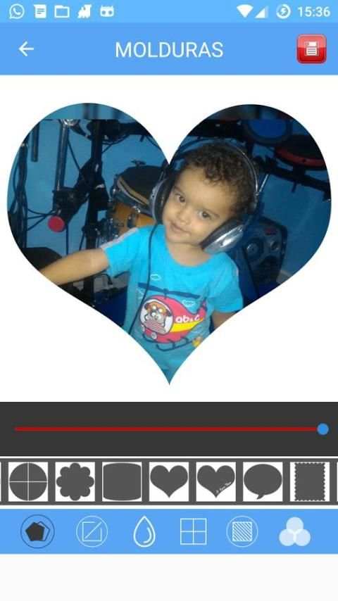 Editor de Fotos Efeito do Snap screenshot 2