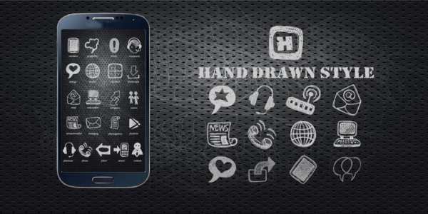 Hand Drawn Style Theme screenshot 4