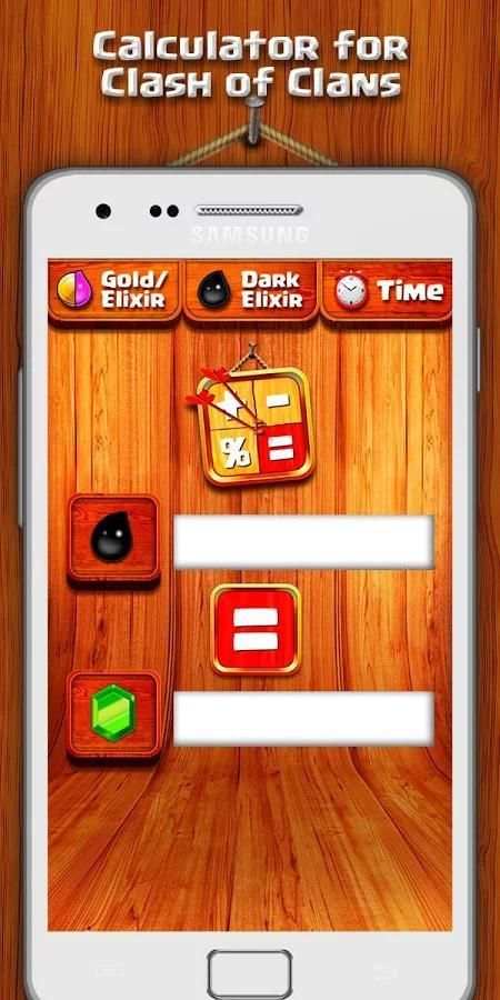 Calculator for Clash of Clans screenshot 3