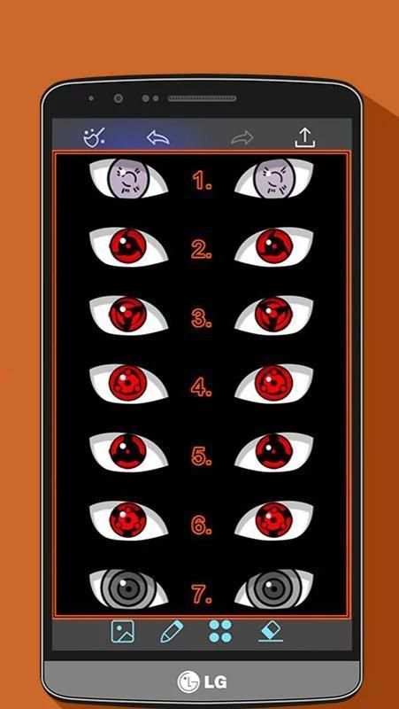 Sharingan Eyes Maker screenshot 4