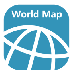 World Map Atlas 2016 иконка