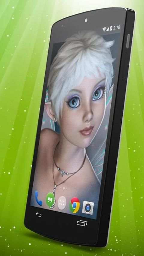 Tinker Fairy Live Wallpaper स्क्रीनशॉट 1