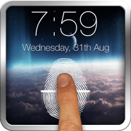Fingerprint Lock Screen Prank आइकन