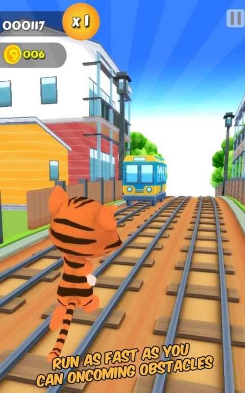 Subway Cat Run Surf - Dash скриншот 4