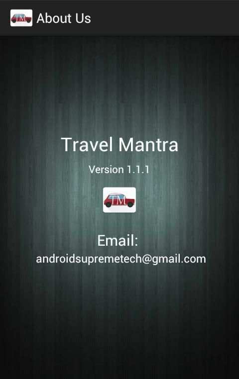 Travel Mantra स्क्रीनशॉट 1