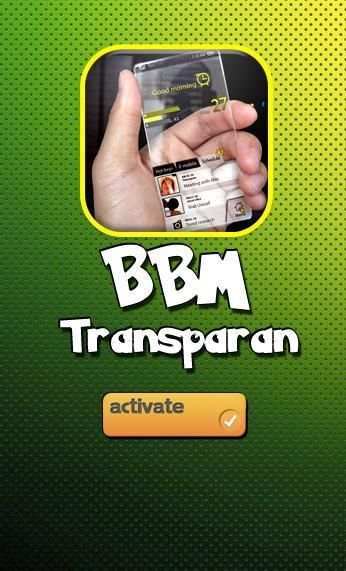 BBM Transparan screenshot 1