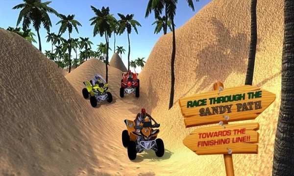 Beach Bike Offroad Race screenshot 4