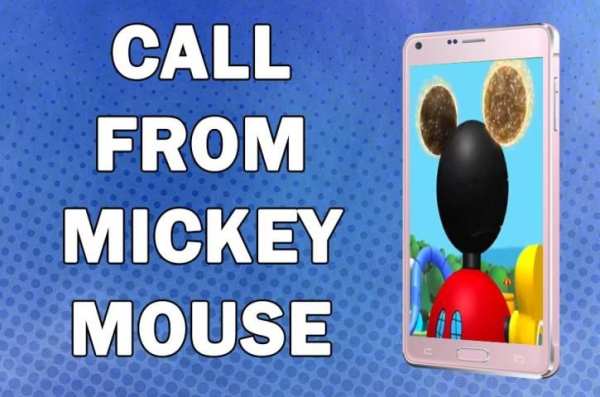 Call from Mickey video Mouse 3 تصوير الشاشة