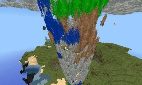 Tornado mod for MCPE screenshot 1