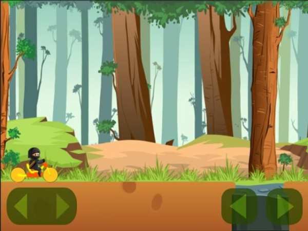 Ninja Stunts Jungle Bike Dash скриншот 5