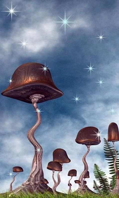 3D Mashroom Live Wallpaper स्क्रीनशॉट 2