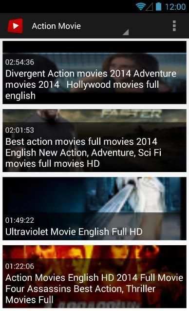Action Movie Channel स्क्रीनशॉट 4
