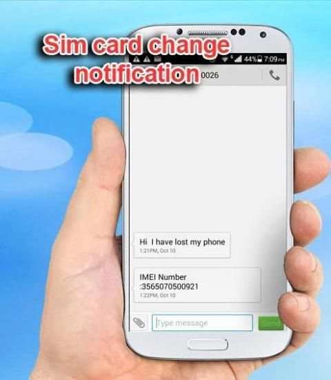 Sim Card Change Informer स्क्रीनशॉट 1