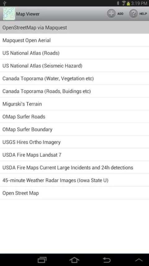 Map Viewer 3 تصوير الشاشة