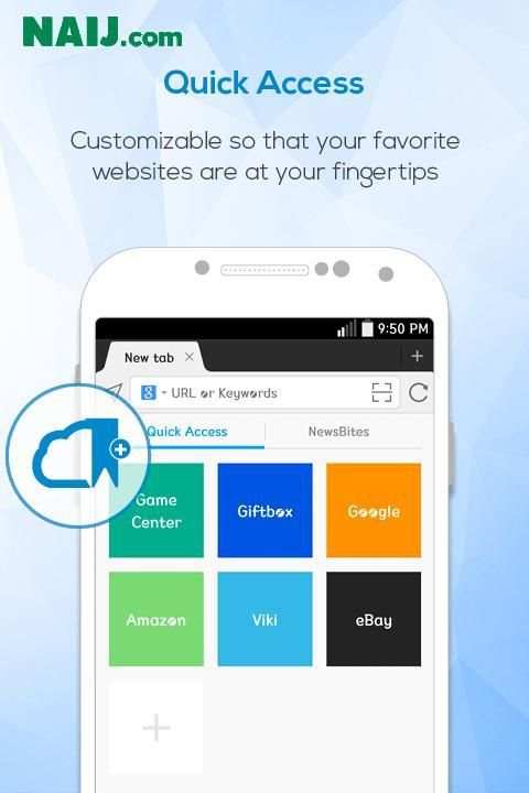 Naij Browser screenshot 1