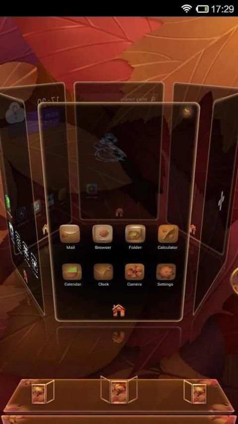 Next Autumn 3D Theme скриншот 5