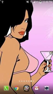 GTA Grand Theft Auto Vice City Launcher Theme HD screenshot 3