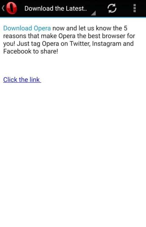 New Opera Mini Tips скриншот 1