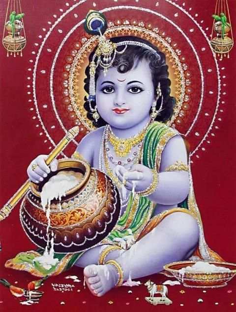 Lord Krishna Live Wall Paper स्क्रीनशॉट 2