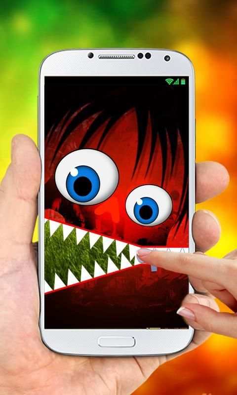 Monster Zipper Lock Screen screenshot 2