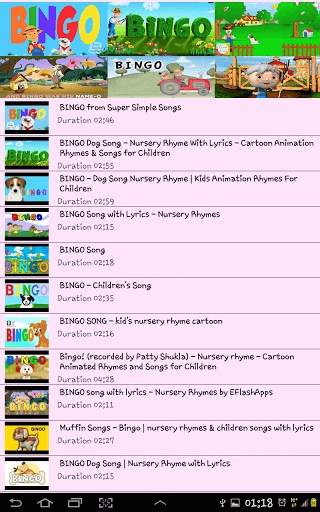 BINGO song screenshot 5