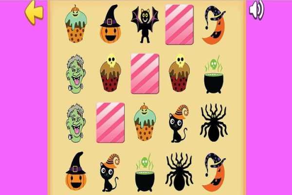 Happy Halloween Match GameKids скриншот 2