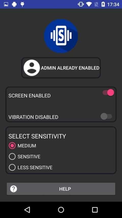 Cool Shake-Lock/Vibrate phone 1 تصوير الشاشة