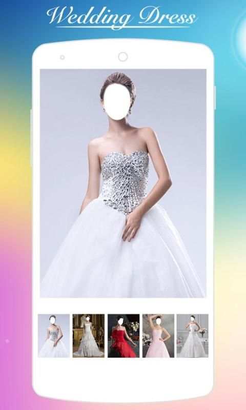 Wedding Dress Photo Montage 5 تصوير الشاشة