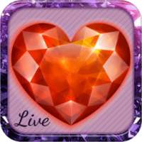 Diamond Heart Live Wallpaper on 9Apps