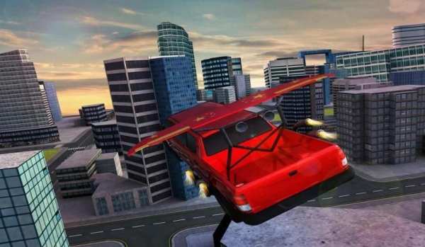Free Limo Flying Car Simulator स्क्रीनशॉट 3