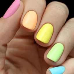 Rainbow Nail Art Tutorial أيقونة