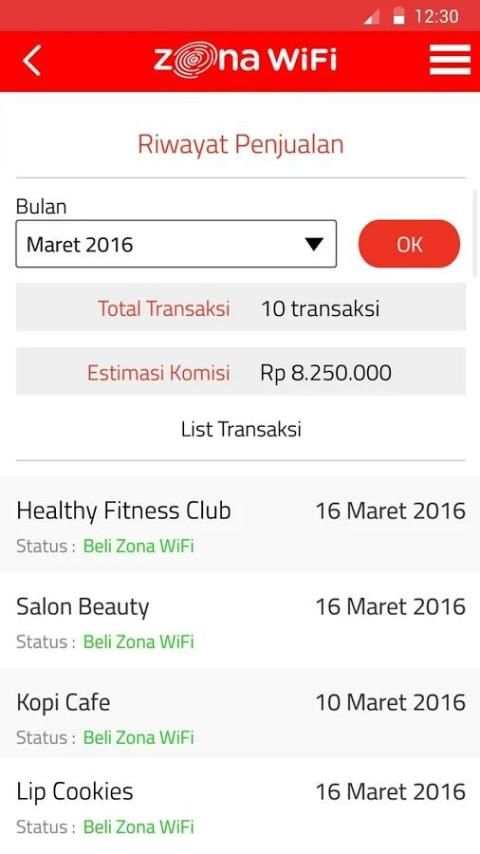 Zona WiFi Reseller screenshot 1