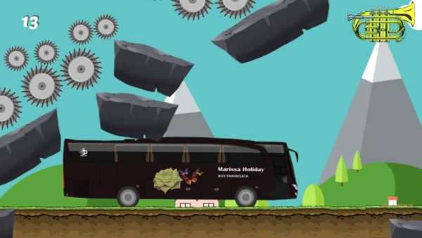 Marisa Holyday bus screenshot 4