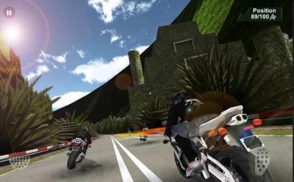 Speed Moto Racing - Temple HD स्क्रीनशॉट 1