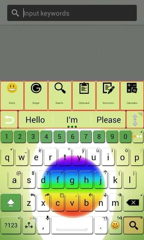 AIType Theme Gallery ColorHD א screenshot 1