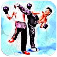 Kickboxing Fighting